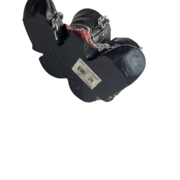 2015 DWK Moto Boot Skelton Born To Ride Salt & Pepper Holder - Picture 6 of 6